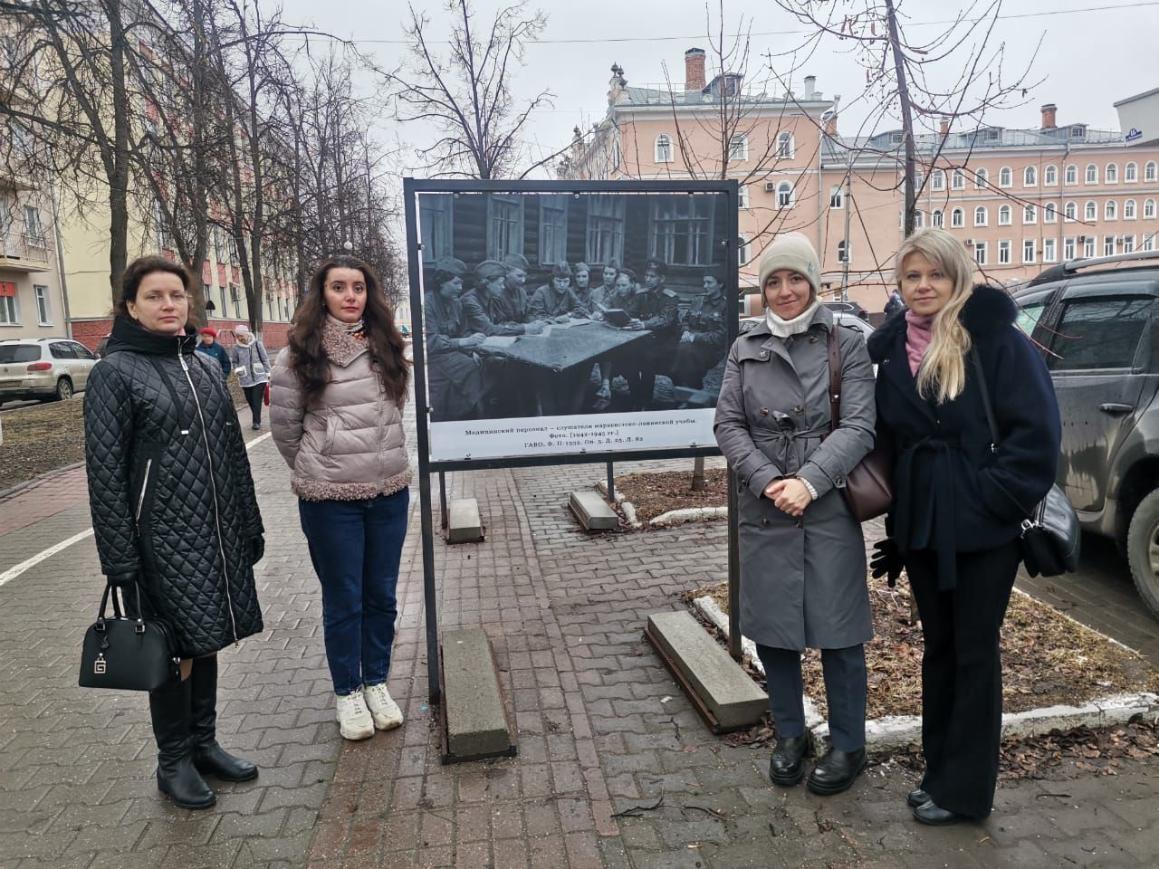 В преддверии 80-й годовщины Победы в Великой Отечественной войне сотрудники Северного  управления Росприроднадзора посетили выставку  «В тылу, как на фронте»