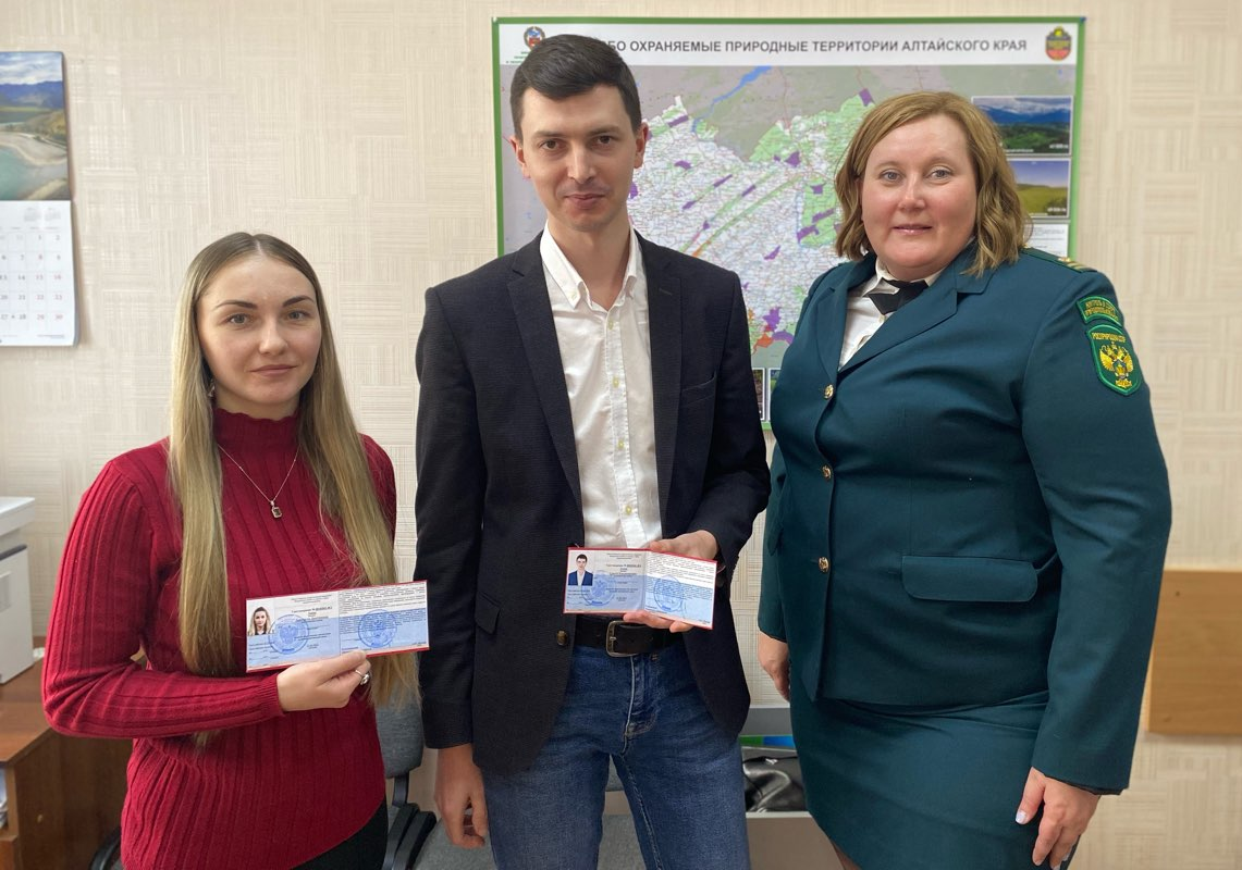 Пополнение в рядах общественных инспекторов по охране природы