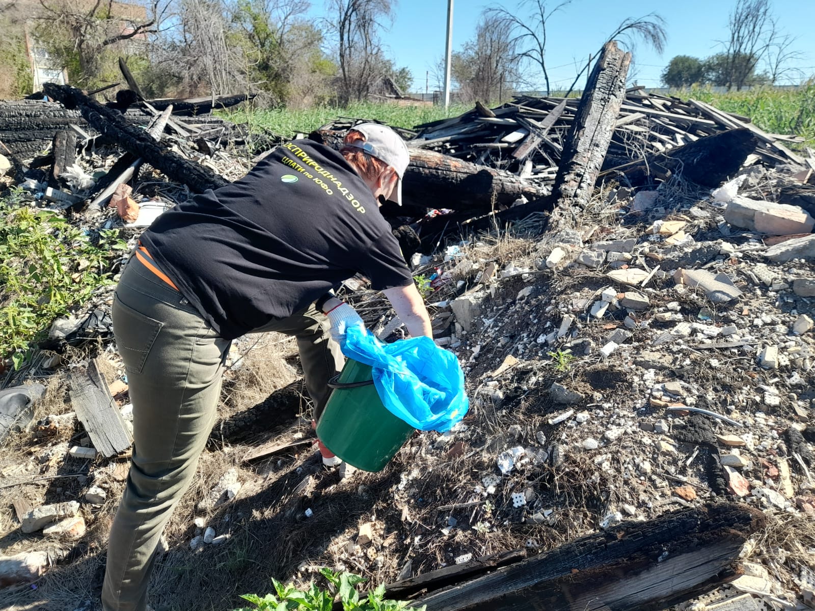  Росприроднадзором приняты меры по факту захламления почвы отходами производства и потребления на территории г. Астрахани