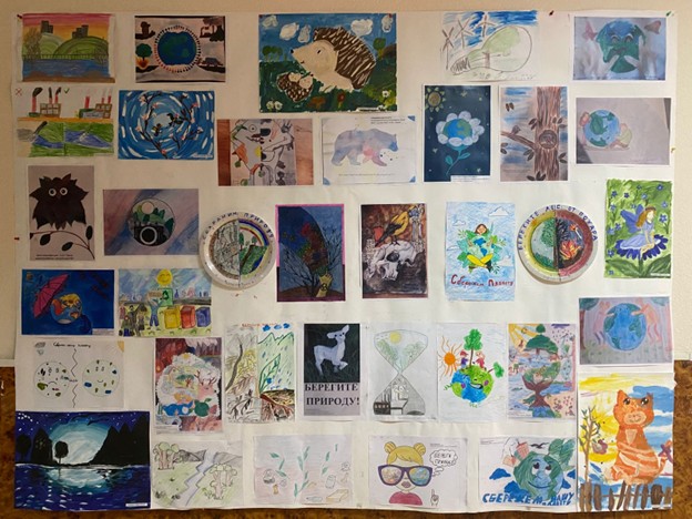 В Уральском управлении прошел конкурс рисунков в преддверии Дня эколога 