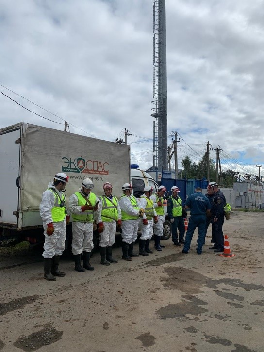 Сотрудники Межрегионального управления Росприроднадзора по г. Москве  и Калужской области в составе комиссии приняли участие в комплексных учениях