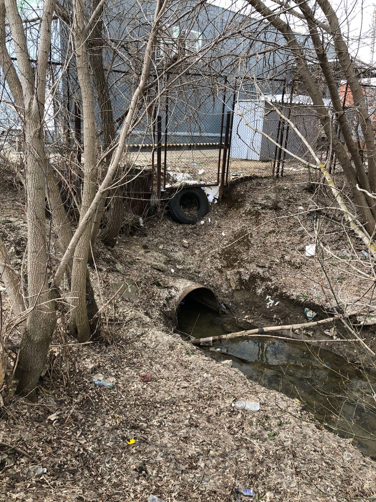 Росприроднадзор в Волгоградской области установил факт сброса сточных вод в р. Малая Казанка 