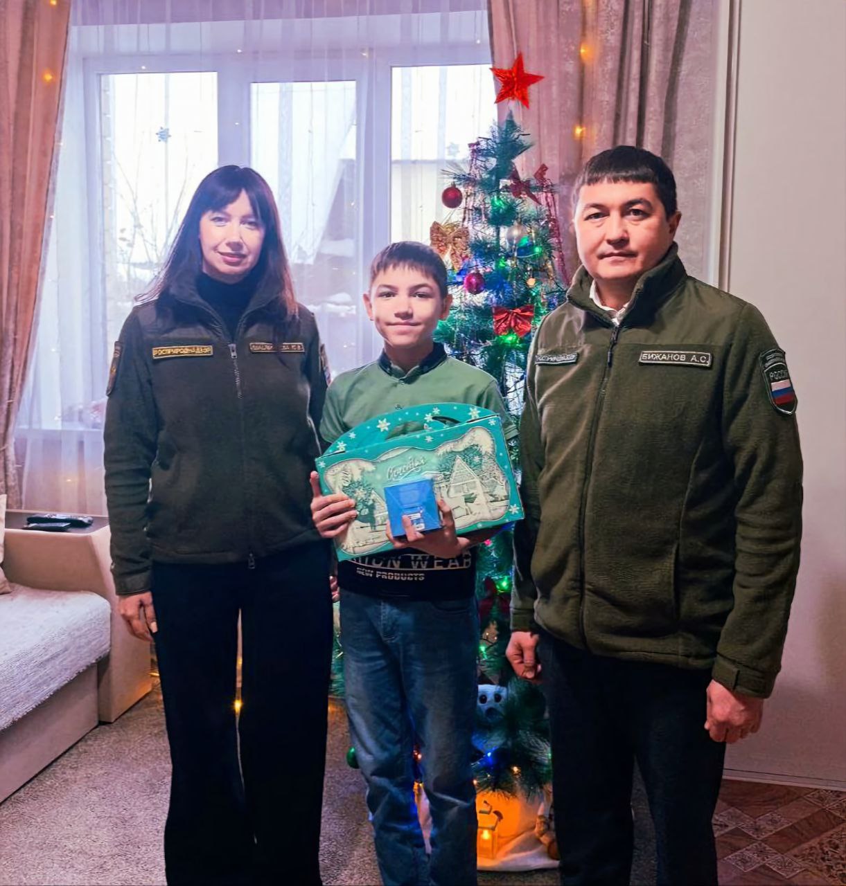 Южно-Уральское межрегиональное управление Росприроднадзора исполнило мечту Степана из г. Оренбурга в рамках акции «Елка желаний»