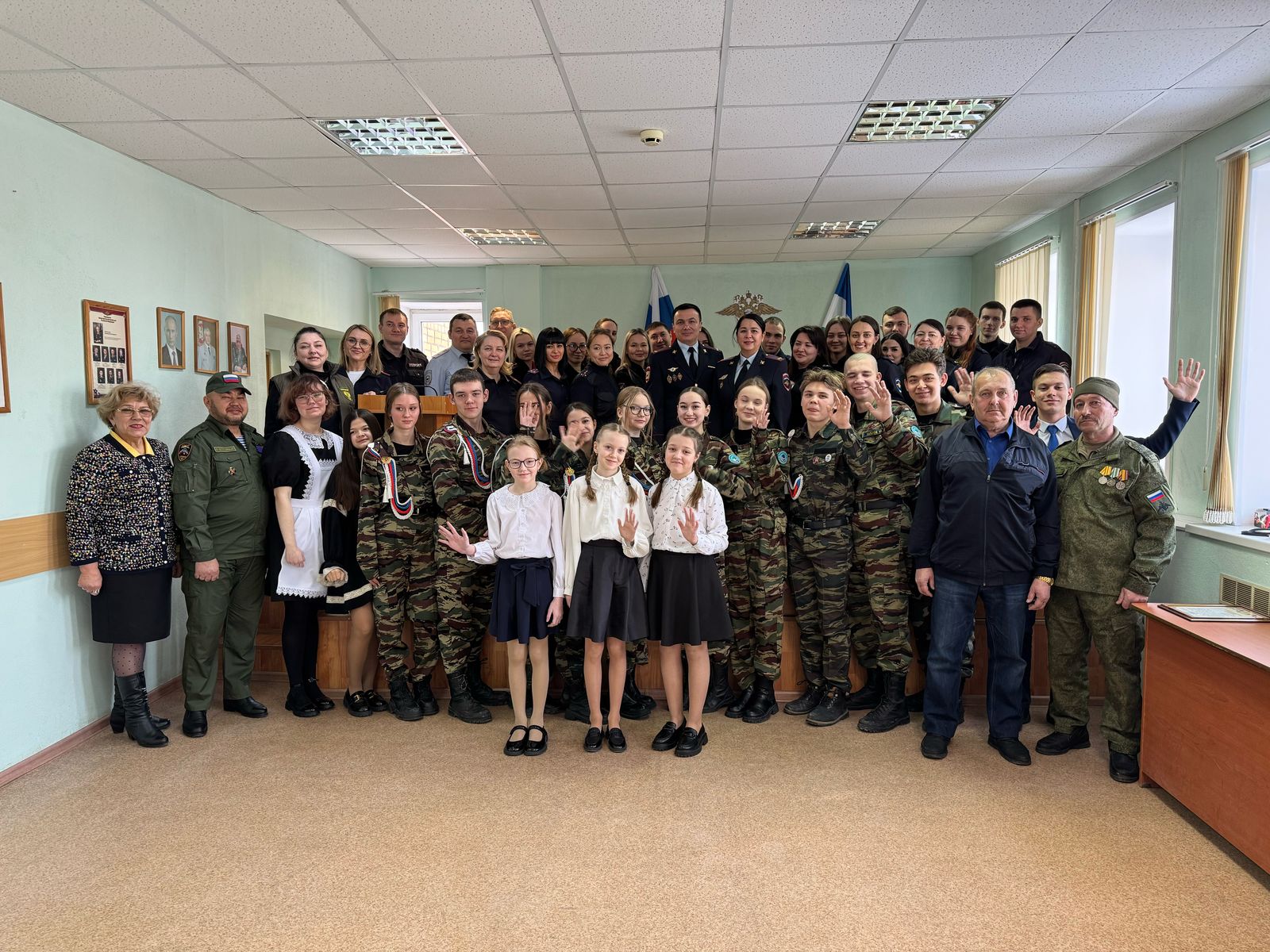 Накануне Дня защитника Отечества сотрудники Южно-Уральского управления Росприроднадзора встретились с участниками специальной военной операции