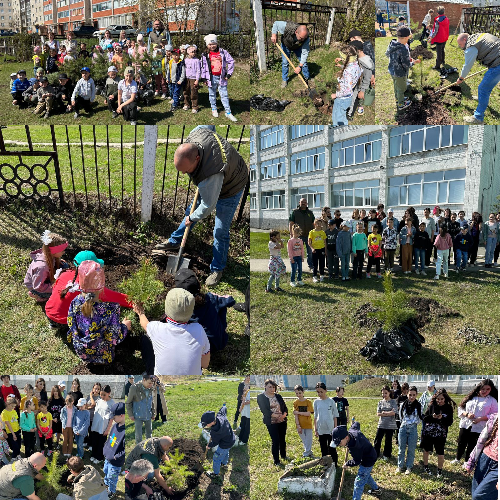 Сотрудники Росприроднадзора вместе с участниками экопремии «Экология дело каждого» высадили деревья в городах Республики Башкортостан