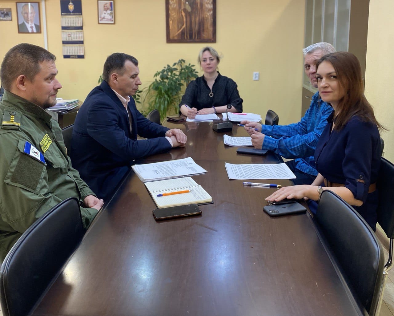 Руководитель Управления Оксана Курек провела совещание со Службой по охране и использованию объектов животного мира Иркутской области 