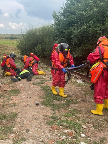 Инспектор Волжско-Камского межрегионального управления Росприроднадзора принял участие в комплексном учении по подтверждению готовности АО «ТАНЕКО» к действиям по локализации и ликвидации максимального расчётного объёма разлива нефтепродуктов  