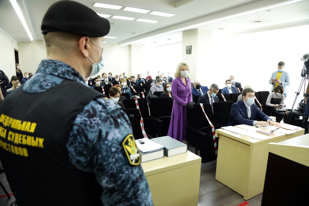 Светлана Радионова приняла участие в первом заседании суда по делу «Норникеля» в Красноярске