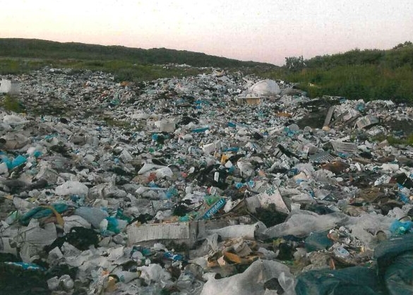 Загрязнение почвы в городе Островной Мурманской области