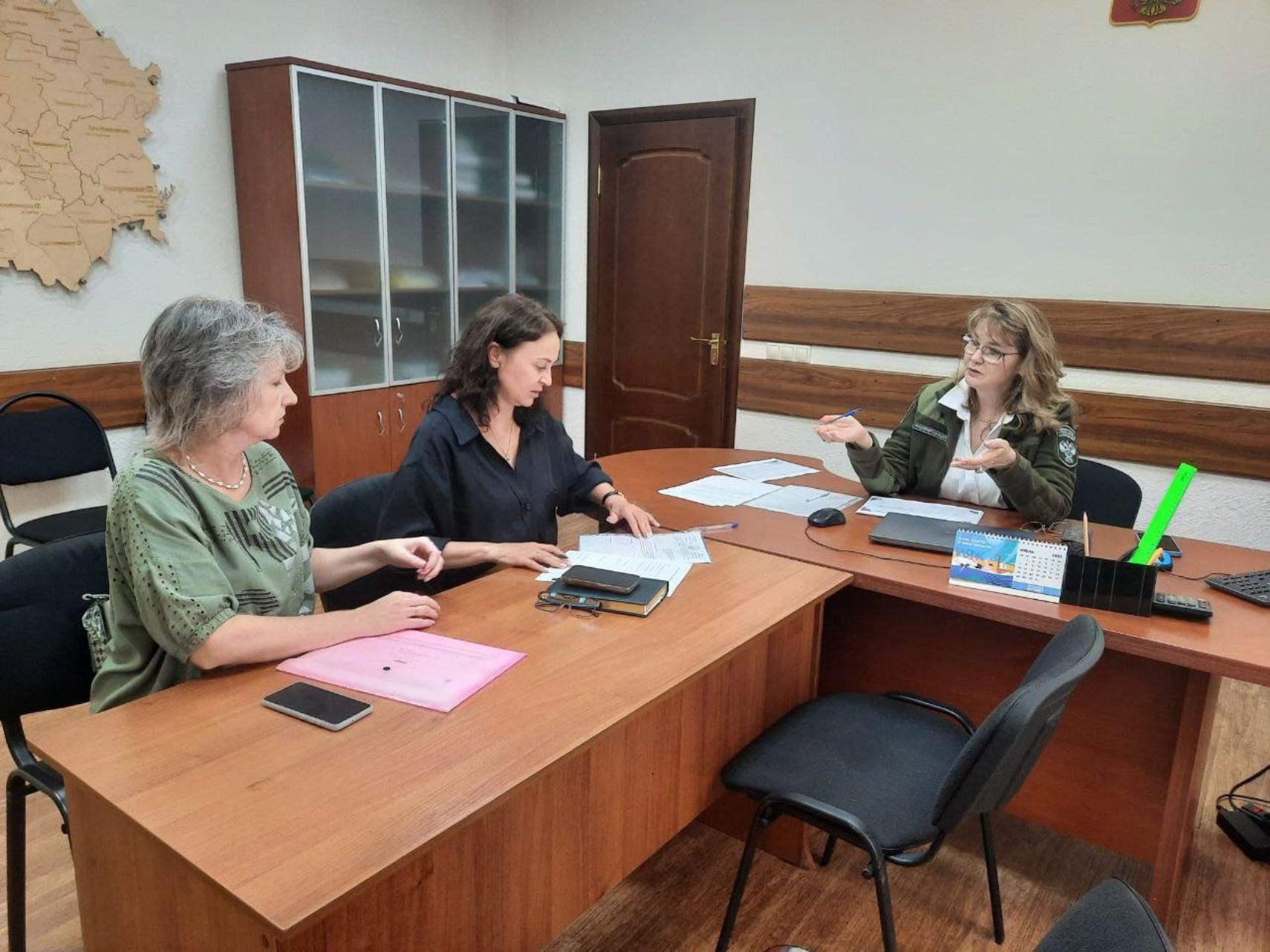 Заместитель руководителя Волжско-Камского межрегионального управления Росприроднадзора провела прием граждан в г. Альметьевск