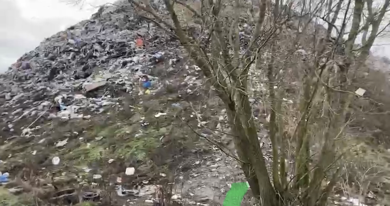 СЗМУ Росприроднадзора проводит административное расследование в отношении компании, эксплуатирующей полигон ТКО недалеко от п.Ельняки