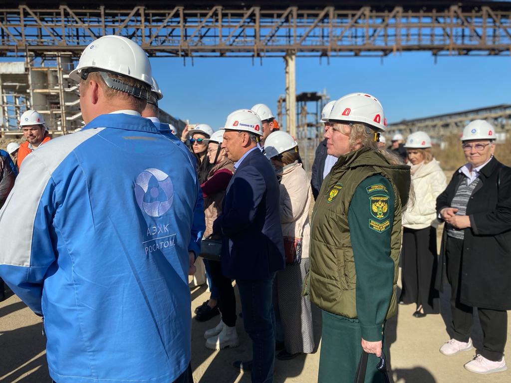 Руководитель Управления приняла участие в торжественной церемонии начала демонтажных работ последнего опасного здания на промплощадке бывшего  ООО «Усольехимпром»