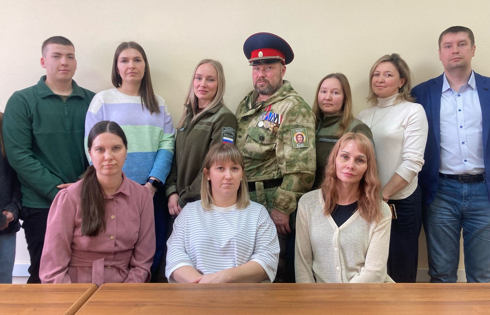 В Ижевске сотрудники Росприроднадзора встретились с героем СВО