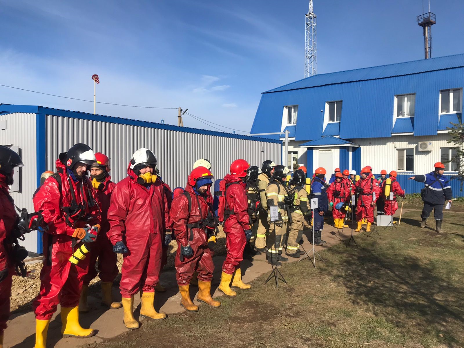 Сотрудники Управления приняли участие в комплексных учениях АО «Иделойл».