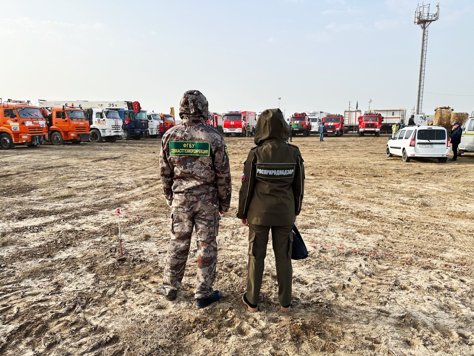 Инспекторы Росприроднадзора приняли участие в командно-штабных учениях в Астраханской области