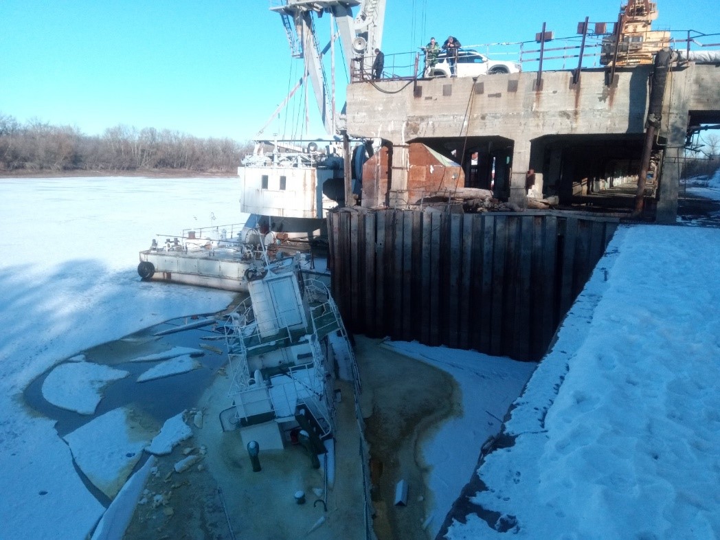 В Волгоградской области Росприроднадзором совместно с Волгоградской межрайонной природоохранной прокуратурой зафиксирован факт затопления судов в Сарептском затоне р. Волга
