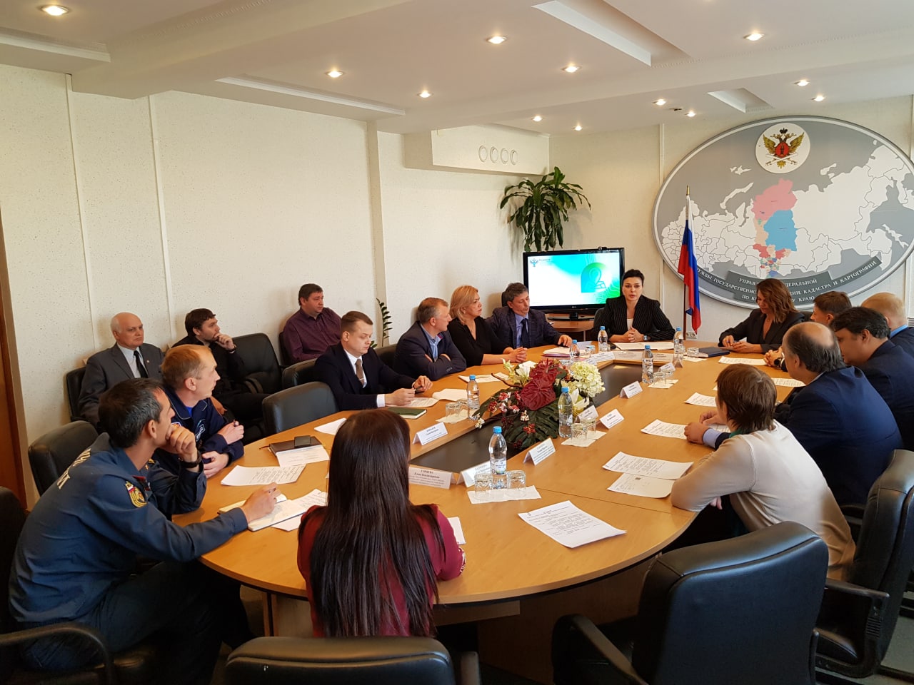 Мария Любченко приняла участие в совещании Управления Росреестра по Красноярскому краю