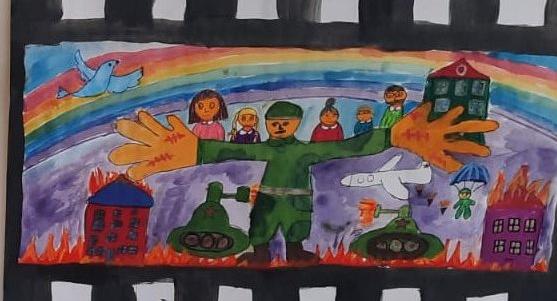 В Северном межрегиональном управлении проходит выставка детских рисунков