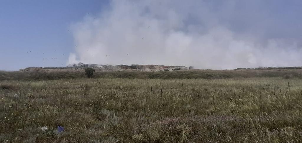 Росприроднадзор проведет проверку по факту возгоранию на полигоне ТКО г. Евпатория