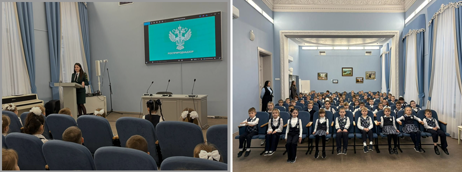 В Ростове-на-Дону сотрудники Росприроднадзора провели экологический урок в поддержку Международной детско-юношеской премии «Экология – дело каждого» 