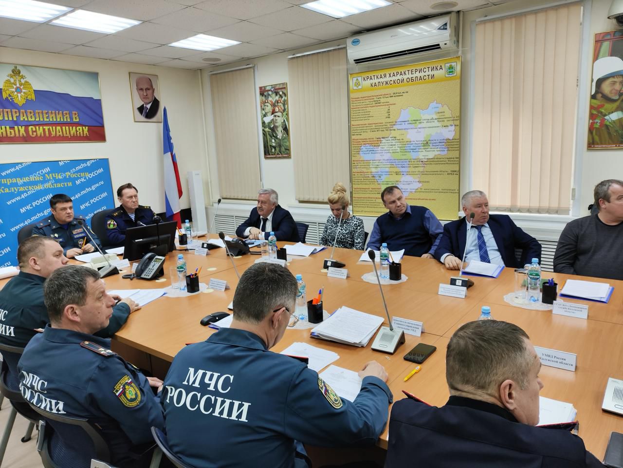 В Калужской области сотрудники Росприроднадзора приняли участие в командно-штабных учениях с органами управления и силами единой государственной системы предупреждения и ликвидации чрезвычайных ситуаций