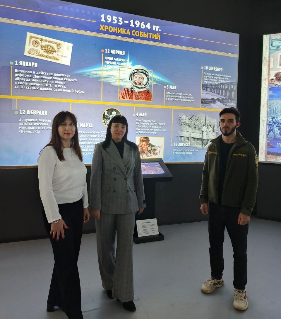 Северо-Кавказское управление Росприроднадзора отмечает День космонавтики посещением парка «Россия — моя история» в Пятигорске