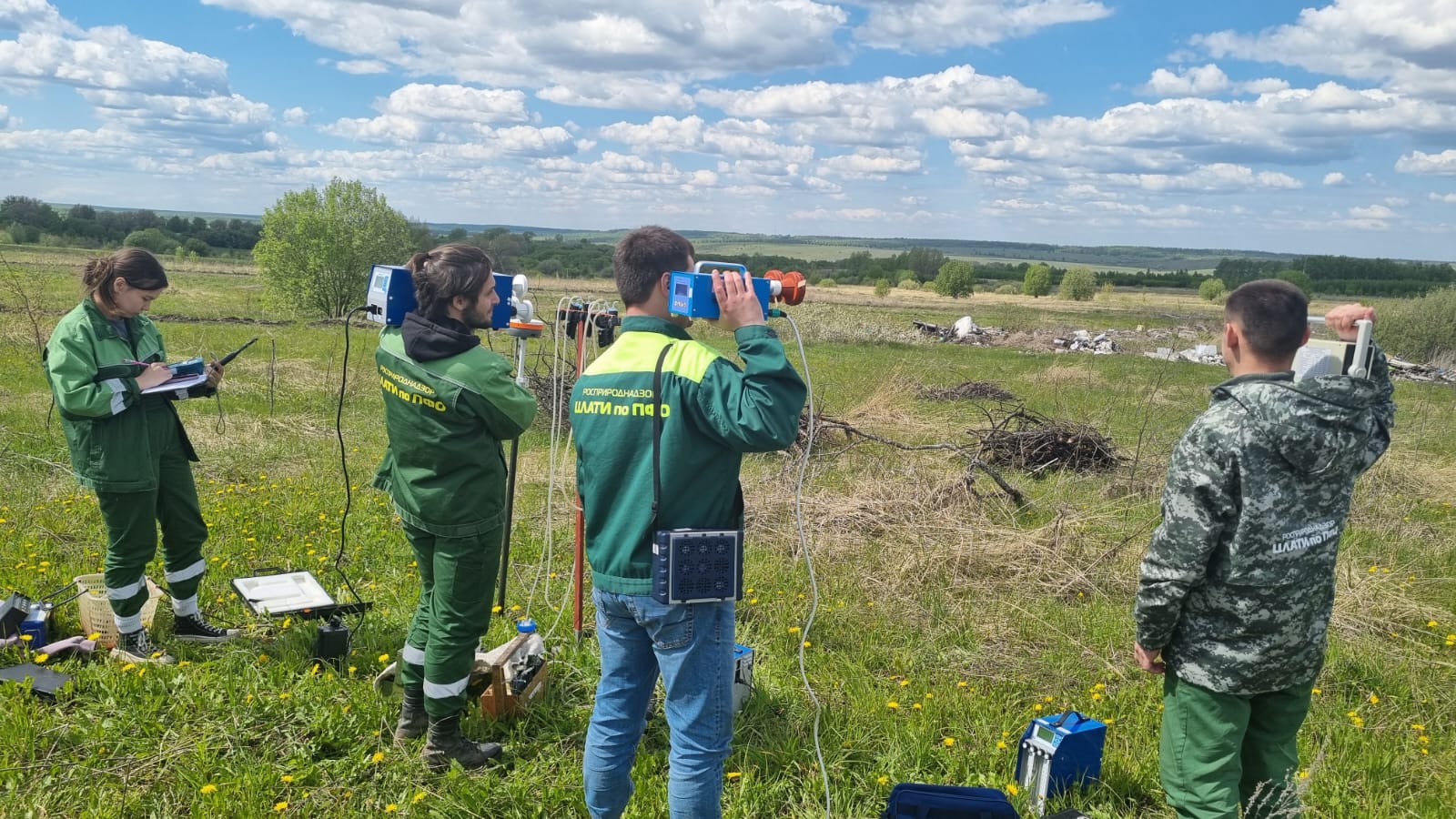 В рамках Федерального проекта «Генеральная уборка» проведено комплексное обследование несанкционированной свалки в Лукояновском районе Нижегородской области