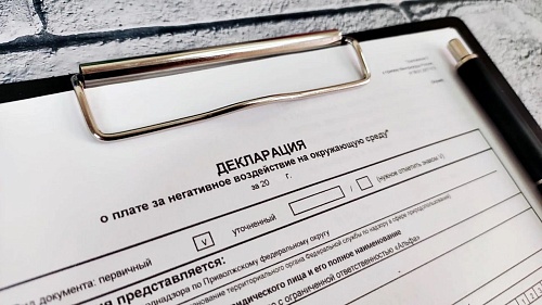 Уведомляем о ежегодной сдаче декларации о плате за негативное воздействие на окружающую среду за 2024 г.