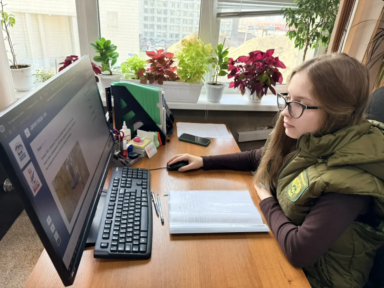 Сотрудники Енисейского управления Росприроднадзора приняли участие в международной исторической акции «Диктант Победы»