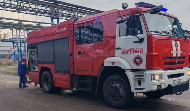 Комплексные учения по подтверждению готовности ООО «ПромСорт-Калуга» к действиям по локализации и ликвидации максимального расчетного объема разлива нефти и нефтепродуктов