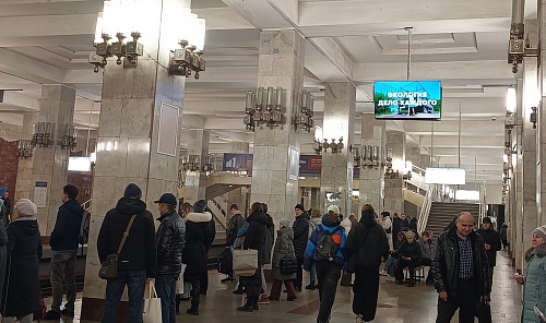 Видеоролик о Премии "Экология - дело каждого" можно увидеть в Нижегородском метро
