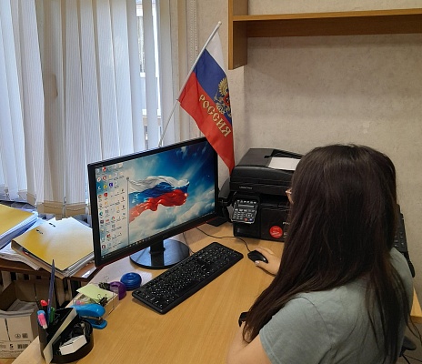 В СЗМУ Росприроднадзора прошли мероприятия, приуроченные к празднованию Дня Государственного флага Российской Федерации