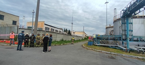 Росприроднадзор оценил готовность Южноуральской дирекции снабжения филиала ОАО «РЖД» к действиям по ликвидации разливов нефтепродуктов