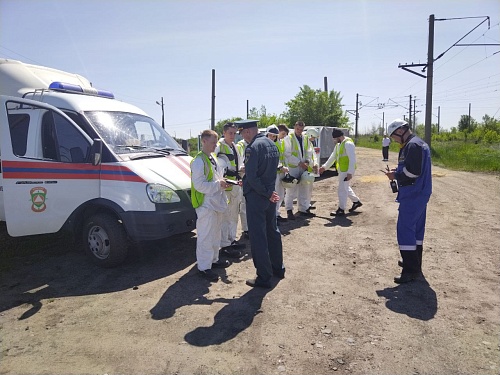 Росприроднадзор оценил готовность Южно-Уральской дирекции снабжения – филиала ОАО «РЖД» к действиям по ликвидации разливов нефтепродуктов