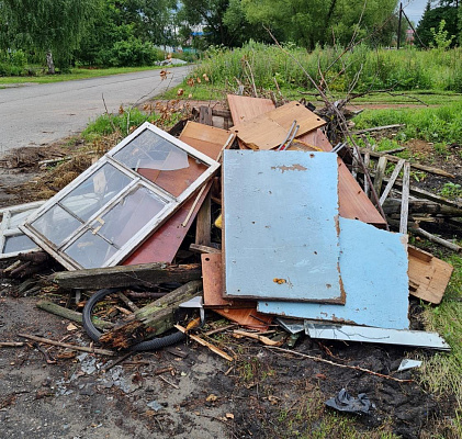 Несанкционированная свалка в деревне Луховка Республики Мордовия была ликвидирована после предостережения Росприроднадзора