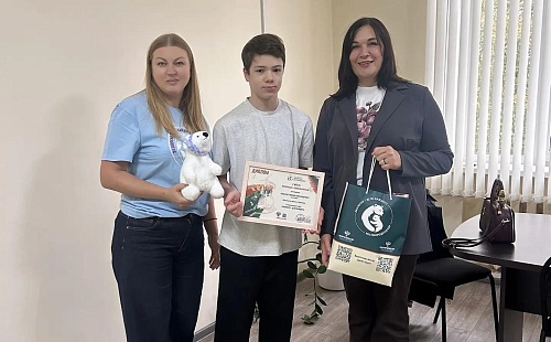В Череповце состоялось награждение призера VI сезона Международной детско-юношеской премии Росприроднадзора «Экология -дело каждого»