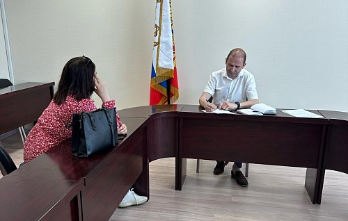 Заместитель руководителя Управления Росприроднадзора по Чувашской Республике провел приём граждан