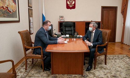 Руководитель Южно-Уральского управления Росприроднадзора провёл рабочую встречу с главным федеральным инспектором по Оренбургской области
