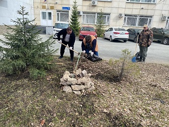 Уральское управление Росприроднадзора вышло на субботник