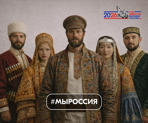 2026 год объявлен Годом единства народов России!