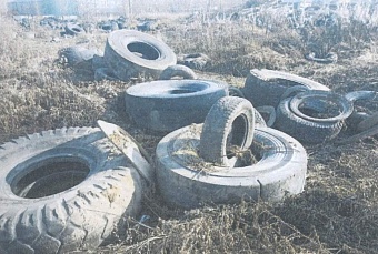 Более 76 млн рублей составил вред от незаконной свалки шин в Иркутской области