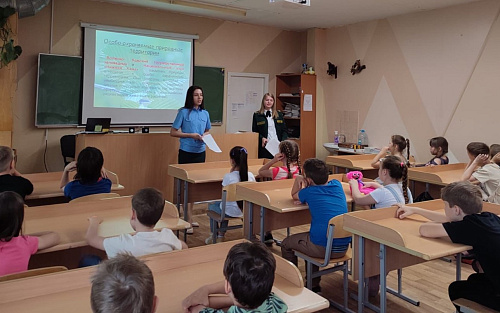 Сотрудники Росприроднадзора провели экологический урок в казанской школе