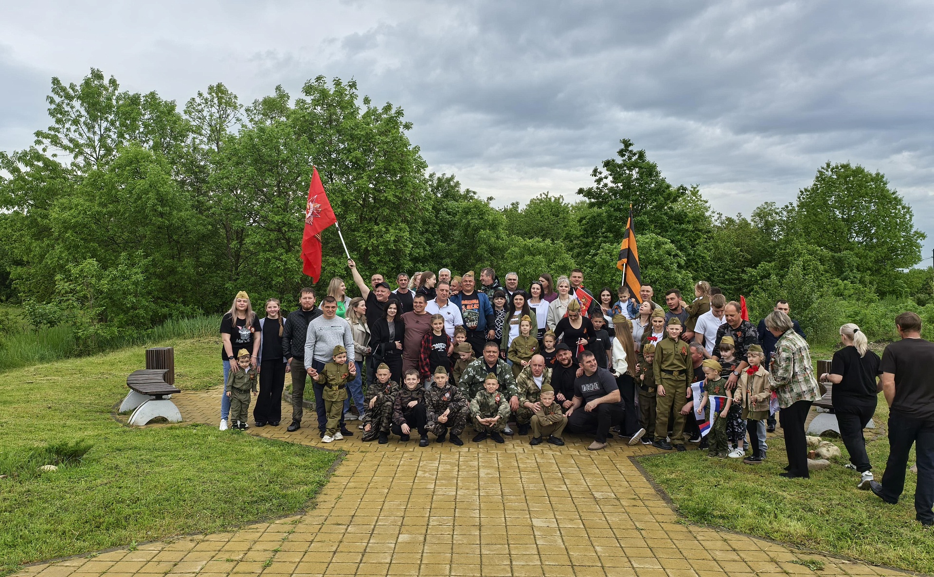 В Адыгее сотрудники Управления приняли участие в автопробеге, посвященном Дню Победы