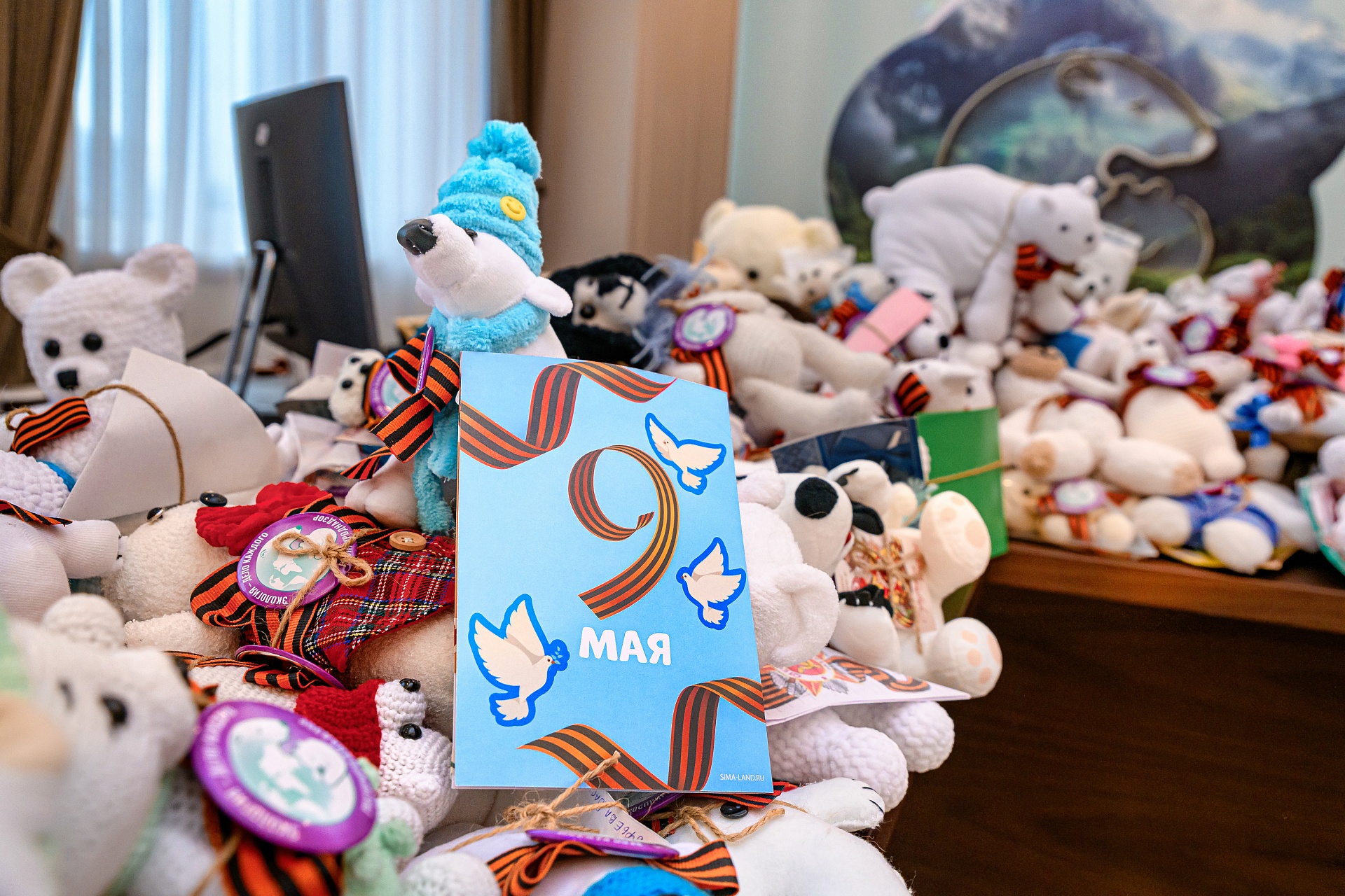 Первая всероссийская акция «Игрушка ветерану» собрала больше 1000 работ