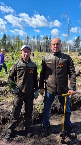В Свердловской области Росприроднадзор принял участие в акции «Сад памяти» 