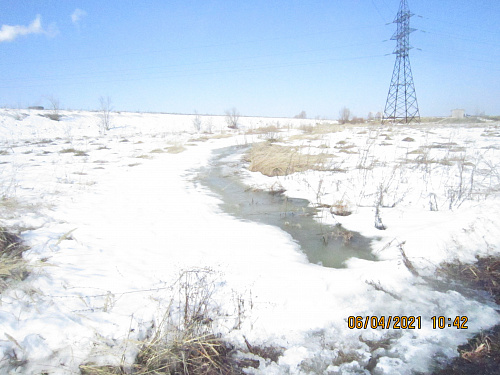 В Чувашии проверяется информация  о возможном загрязнении безымянного ручья 