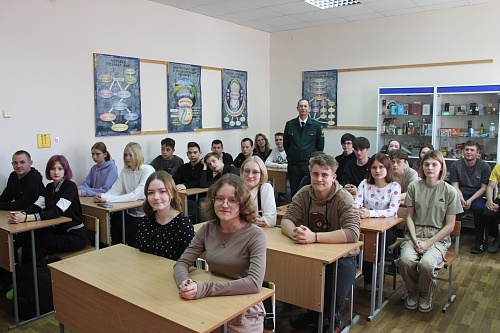 Росприроднадзор провел открытый экологический урок для студентов колледжа в г. Темрюк Краснодарского края