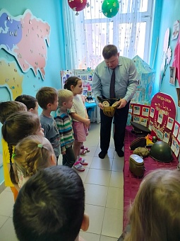 Уральский Росприроднадзор провел патриотический урок в детском саду № 1 г. Верхняя Пышма