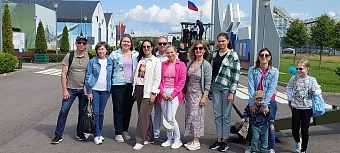 Сотрудники центрального аппарата посетили Парк «Патриот»