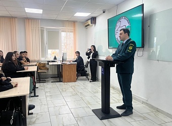 Росприроднадзор провел экологический урок в поддержку Международной премии «Экология – дело каждого» в Анапском индустриальном техникуме